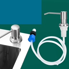 Bộ Vòi Bơm Hút Dầu Rửa Bát, Lắp Gắn Chìm Mặt Chậu Inox Rửa Bát, Tiện Lợi