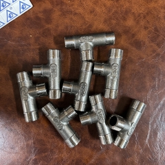 Tê Lệch Ren Ngoài 1/2, Inox 201