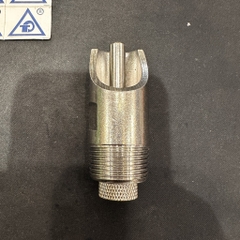 Vòi Heo Inox Dày Size 27, Vòi Lợn 27, Núm Uống Nước Cho Heo, Nắp Vặn Inox Loại Dày