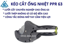 Kéo Cắt 63 Cắt Ống PPR, PVC, PE 63 Ghi Xám, Cắt Ống PPR Từ 20-63