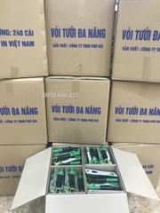 Đầu Vòi Tưới Cây 27 HML, Hoa, Sân, Vườn, Có Đuôi Chuột Cắm Thẳng Dây Mềm - Đầu Tưới 27