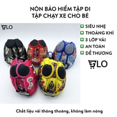 Nón Bảo Hiểm Tập Đi, Mũ Tập Chạy Xe Cho Bé