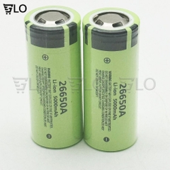 Pin Sạc 26650 3.7v Dung Lượng Thực 5000mAh Dòng Xả Cao 30A, Pin Lithium Ion Dùng Cho Đèn Pin Siêu Sáng, Pin Dự Phòng