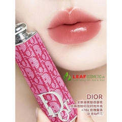 Son Dior Addict Hydrating Shine 786 D-Player - Đỏ Hồng Gỗ
