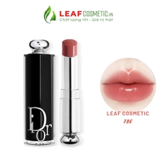 Son Dior Addict Hydrating Shine 786 D-Player - Đỏ Hồng Gỗ