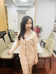 Bộ Pijama lụa Emma quần đùi