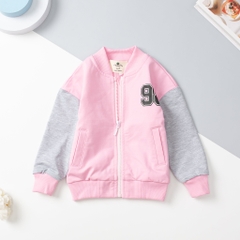 Áo khoác nỉ trẻ em bomber in số 98 Size 10/16 tuổi