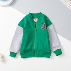 Áo khoác nỉ trẻ em bomber in số 98 Size 10/16 tuổi