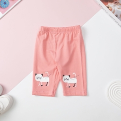 H439 Quần Legging Bé gái mùa hè size 3/8T