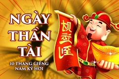 Văn khấn ngày vía Thần Tài mùng 10 tháng Giêng