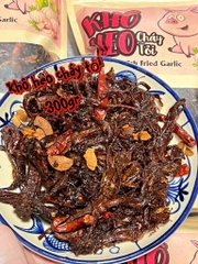 KHÔ HEO CHÁY TỎI (Túi 300G)