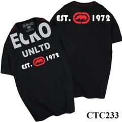 Áo Thun Nam Cổ Tròn Ecko Đen EST 1972 - CT233