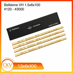 Thanh đá mài dầu Bellstone 1.5x6x100/VH/#120-3000/Made in Hàn Quốc