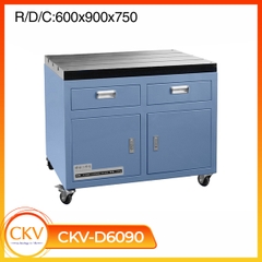 Bàn gắn máy taro CKV-D6090 2 cánh mở/2 ngăn kéo CKV VIETNAM