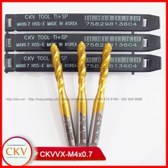 Mũi taro ckv Vàng xoắn CKVVX-M4*0.7