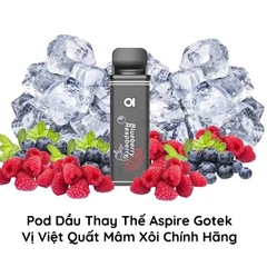 Đầu Pod vị GOTEK Series | Bluerazz Lemon - Việt quất chanh