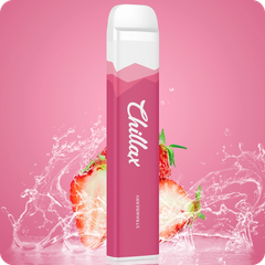 Chillax Pod Strawberry (Dâu) 1500 hơi Disposable Vape / 5ml / 5% (50mg) / 700mAh