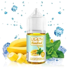 Usalty Limited Ejuice Saltnic 30ml | Banana Mint - Chuối bạc hà