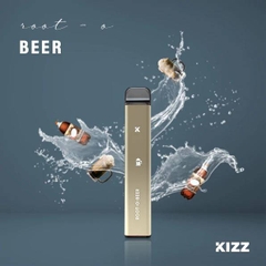 KIZZ Disposable 2500 puffs Beer-o-Root (Bia hơi) | 2%-3%-5% | 8ml | Mesh coil | 650mAh | USB Type C | vapeland.vn