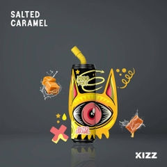 KIZZ Disposable 7000 puffs Salted Caramel (Caramel mặn) | 2%-3%-5% | 14ml | Mesh coil | 850mAh | USB Type C | vapeland.vn