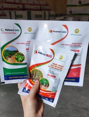 Bộ ba trừ cỏ sắn(mì) Hetsure 250SL gói 35ml Picaroon 108EC gói 50ml và Adiron 800 20gr