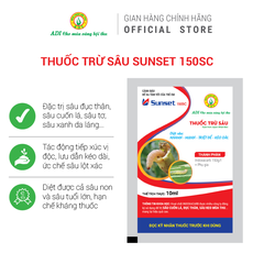 Thuốc trừ sâu Sunset 150SC