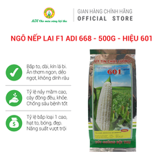 Hạt giống ngô nếp lai F1 ADI 668 - Hiệu 601