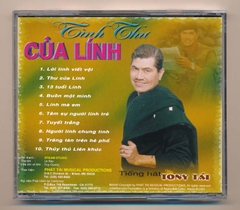 Phát Tài Music CD - Tình Thư Của Lính - Tony Tài (KGPCD)