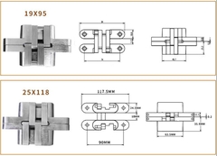 TM20 - Bản lề chữ thập