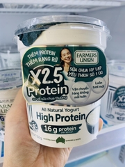 SỮA CHUA HY LẠP FARMERS UNION GREEK STYLE - HIGHT PROTEIN YOGURT 500G