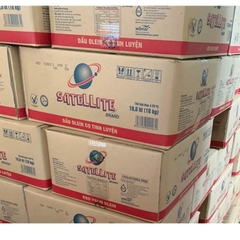 Dầu Olein cọ tinh luyện Satellite thùng 18kg - PAIM OLEIN