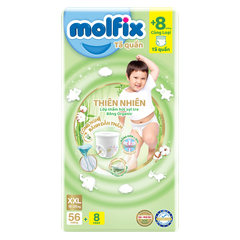 Tã quần Molfix XXL56 cho trẻ 15-25kg