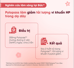 DeHP Polypass Hỗ trợ điều trị HP