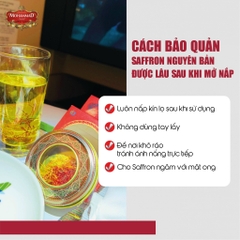 Nhụy hoa nghệ tây Saffon nguyên bản Mohammad Iran 2g