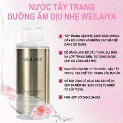 Nước Tẩy Trang Weilaiya 400ml
