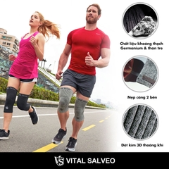 Bó gối hỗ trợ toàn diện Vital Salveo S-SUPPORT (2 màu sắc)