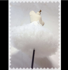 Tùng phồng váy Lolita ngắn không gọng bèo đám mây dài 55cm  SP2220919