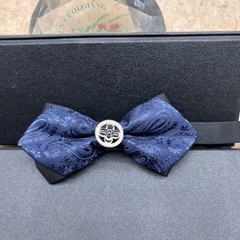 Những mẫu nơ đeo cổ nam nơ bướm cao cấp màu xanh đen trang trí đẹp cho chú rể 2024 đã sẵn hàng  giangpkc-phu-kien-thoi-trang