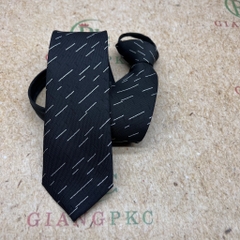 Cà vạt màu đen nhiều họa tiết tùy chọn lịch lãm 6cm cho nam Giangpkc