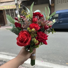 Hoa cầm tay cô dâu rẻ mà đẹp Giangpkc