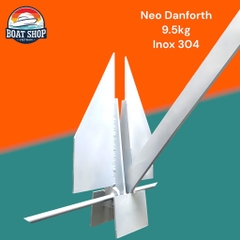 9.5kg Neo Xếp Danforth Inox 304, Nặng 9.5kg