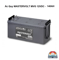 Ắc Quy MASTERVOLT MVG 12VDC - 140AH, Model: 64001400, (Ắc Quy Axit-chì cho động cơ diesel, kích thước 513 x 223 x 223 mm)
