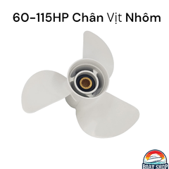 60-115HP Chân Vịt Nhôm Cho Cano Động Cơ Yamaha 60-115HP, 3x13 1/4x17