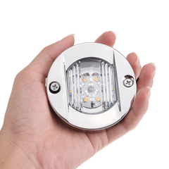 Đèn Trang Trí Chống Nước IP67 đường đi ngoài cabin, chất liệu inox 304, Ánh Sáng Vàng LED, Công Suất 2.2W,