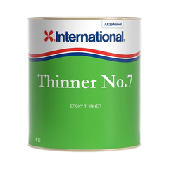 Dung Môi Pha Sơn International Thinner No. 7 Cho Sơn Epoxy Du thuyền,  Dung Tích 4 Lít, Không Màu, YTA061/4LT