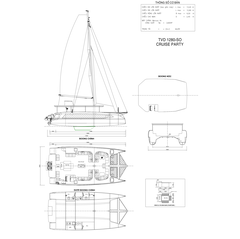 Thuyền Buồm Hai Thân Catamaran Cruise Party Boat