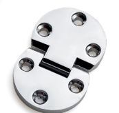 Bản lề gập 180 độ , kích thước 80x30mm, sử dụng cho bàn ghế khả năng gập 180 độ, Chất liệu mạ crome