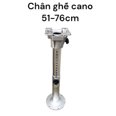 Chân Ghế Nhôm Nâng Hạ Trượt 51-76cm