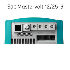 Máy Sạc Ắc Quy Mastervolt ChargeMaster 12/25-3, Model 44010250, Đầu vào 230 V (180-265 V), 50/60 Hz, Đầu Ra: 25 A at 13.25 V