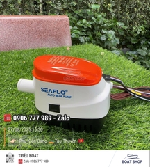 Bơm Nước Lườn Tự Động Cano 12V, Lưu Lượng 750GPH Model : SFBP1-G750-06